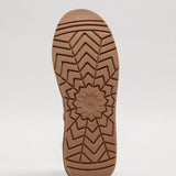 Men's leather boots with insulation