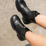 Women's leather shoes