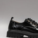 Women's leather shoes
