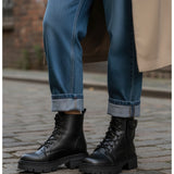 Women's leather shoes
