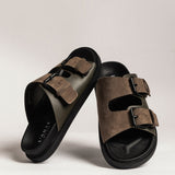 Leather sandals
