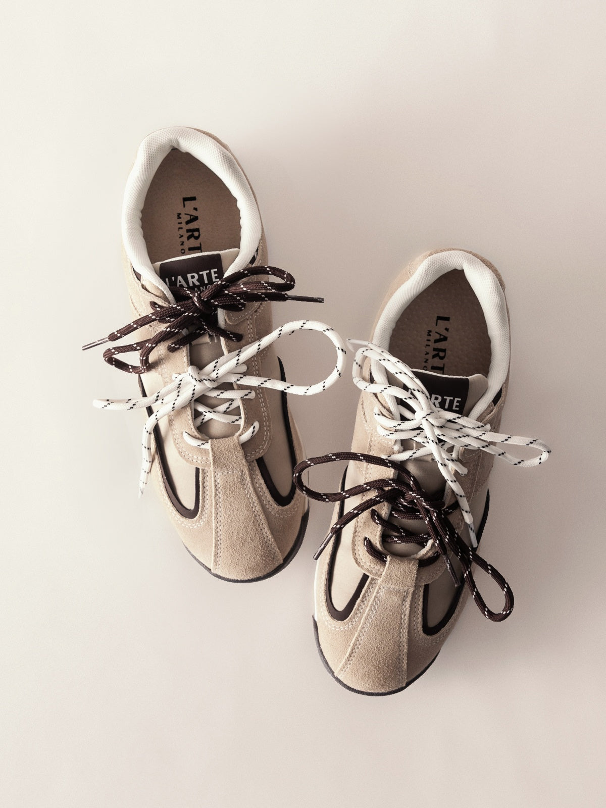 Leather casual shoes
