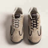 Leather casual shoes