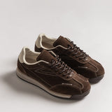 Leather casual shoes