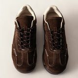 Leather casual shoes