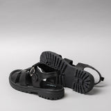 Women's leather sandals