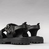 Women's leather sandals