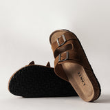 Leather sandals