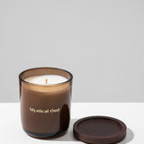 Scented soy wax candle "Mystical oud" 220 g