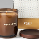 Scented soy wax candle "Mystical oud" 220 g