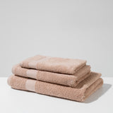 Cotton towel set - (3 VNT, 30x50, 50x90, 70x140)