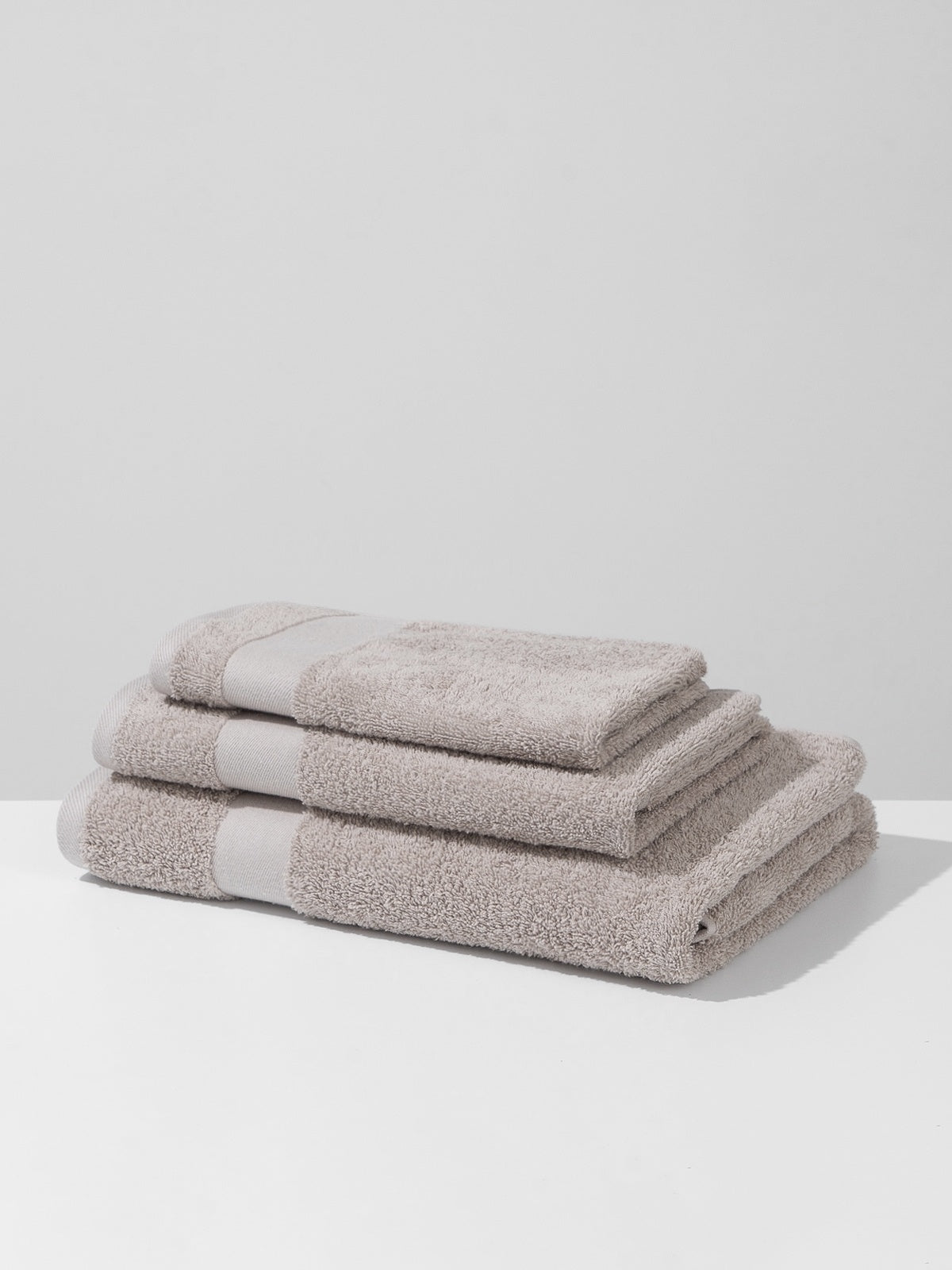 Cotton towel set - (3 VNT, 30x50, 50x90, 70x140)