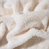 Cotton towel set in a basket - MIX (4 VNT, 30 x 50 cm)