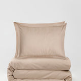 Satin 400 thread count cotton and tencel bedding set, 200x220 cm