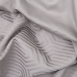 Double-sided satin bed linen set in 400 thread count cotton and tencel, 200x220 cm