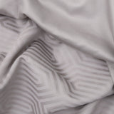 Double-sided satin bed linen set in 400 thread count cotton and tencel, 200x220 cm
