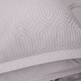 Double-sided satin bed linen set in 400 thread count cotton and tencel, 200x220 cm