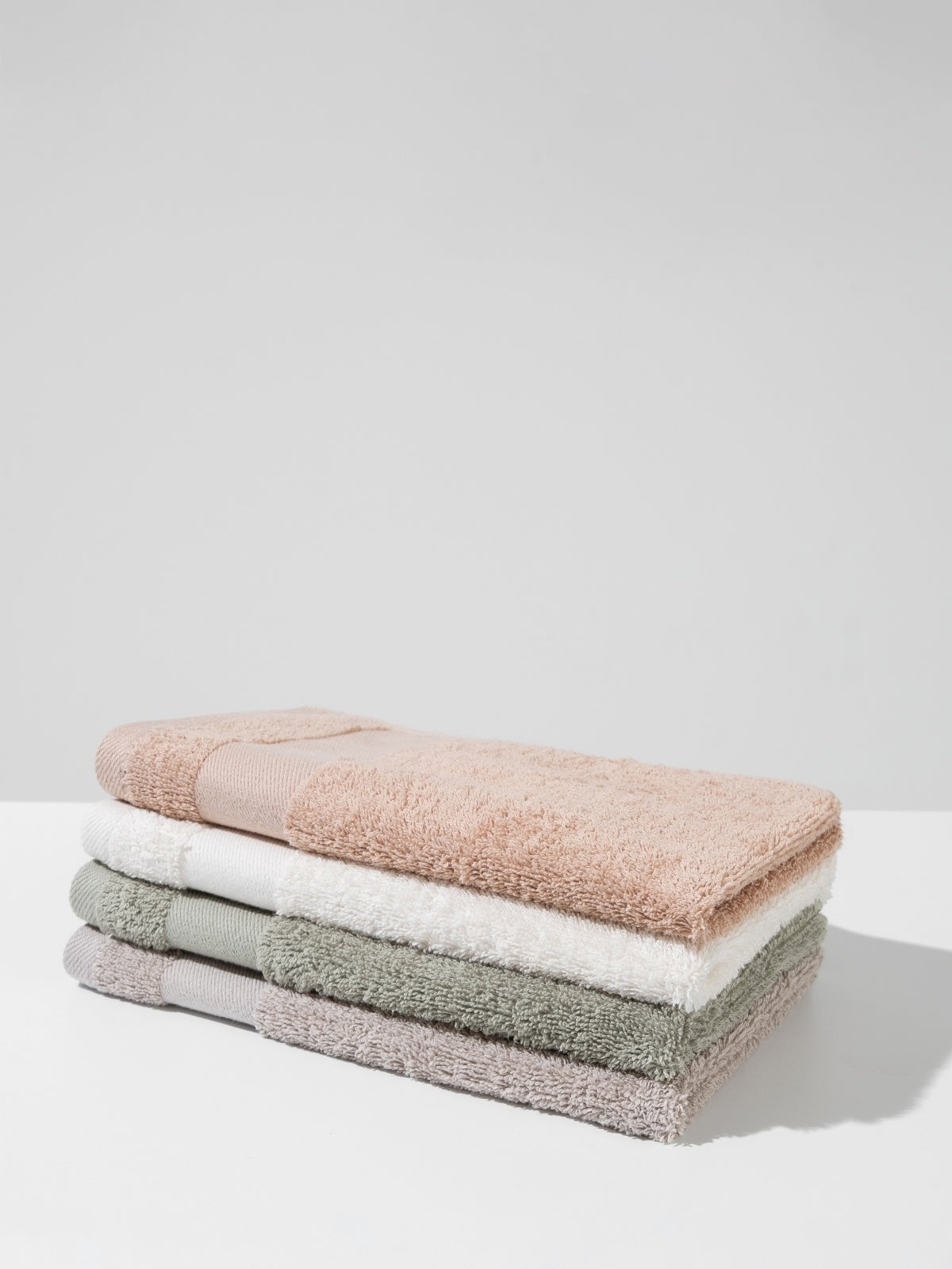 Cotton towel set - MIX (4 VNT, 30 x 50 cm)