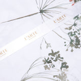 Satin bed linen set in 400 thread count cotton and tencel, 160x220 cm