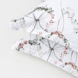Satin bed linen set in 400 thread count cotton and tencel, 160x220 cm