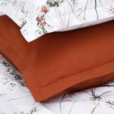 Satin bed linen set in 400 thread count cotton and tencel, 160x220 cm