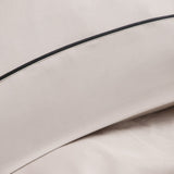 Satin 400 thread count cotton and tencel bedding set, 200x220 cm