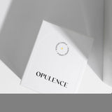 Scented soy wax candle with wooden wick "Opullence", 210 g