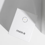 Scented soy wax candle with wooden wick "Amour", 210 g