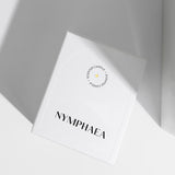 Scented soy wax candle with wooden wick "Nymphaea", 210 g