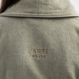 Shawl-collar velour dressing gown