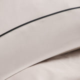 Satin 400 thread count cotton and tencel bedding set, 160x200 cm