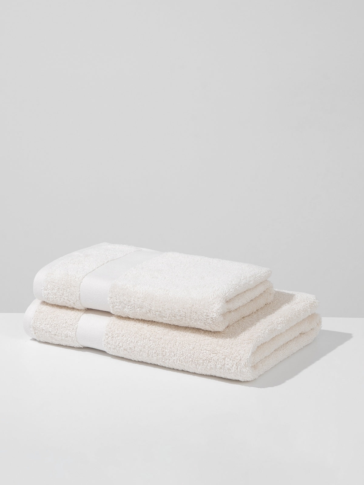 Cotton towel set - (2 VNT, 50x90, 70x140 cm)