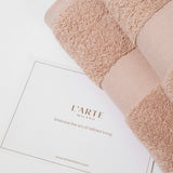 Cotton towel set - (2 VNT, 50x90, 70x140 cm)