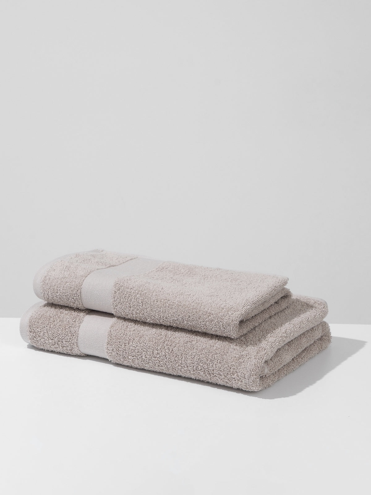 Cotton towel set - (2 VNT, 50x90, 70x140 cm)