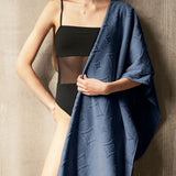 Veiled beach towel - 90 x 170 cm