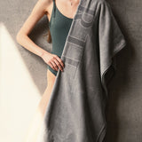 Veiled beach towel - 90 x 170 cm