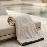 Large velour towel - 90 x 170 cm