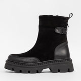 Women’s leather ankle boots