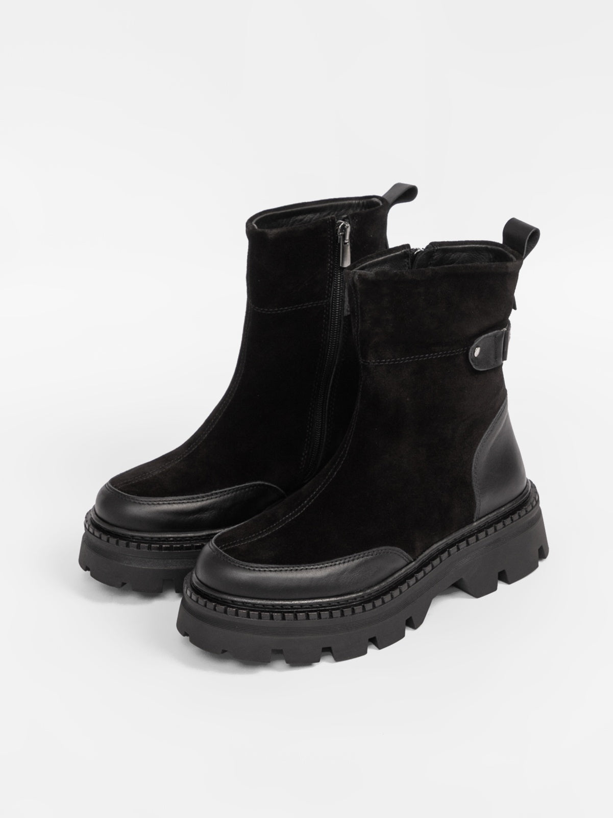 Women’s leather ankle boots