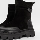 Women’s leather ankle boots
