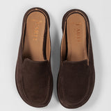 Women's leather clogs