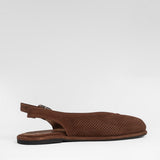 Women's leather slippers