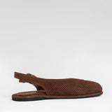 Women's leather slippers