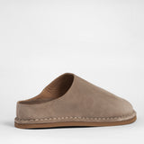 Women's leather outdoor slippers