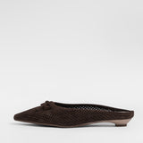 Women's slip-on leather shoes