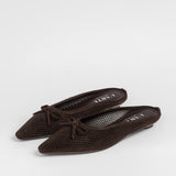 Women's slip-on leather shoes