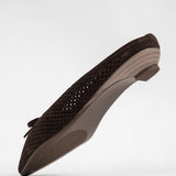 Women's slip-on leather shoes