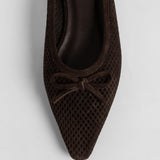 Women's slip-on leather shoes