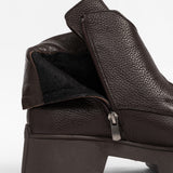 Women’s leather ankle boots