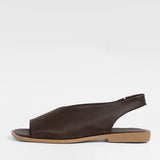 Women's leather slippers